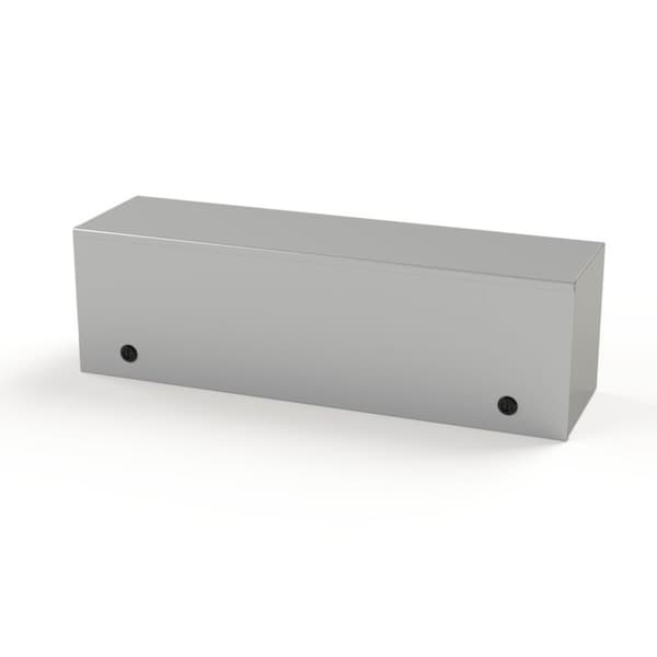1/4 Turn Latch Electrical Enclosures, 9 in H, 8 in D, 30 in W, NEMA 1, Carbon Steel